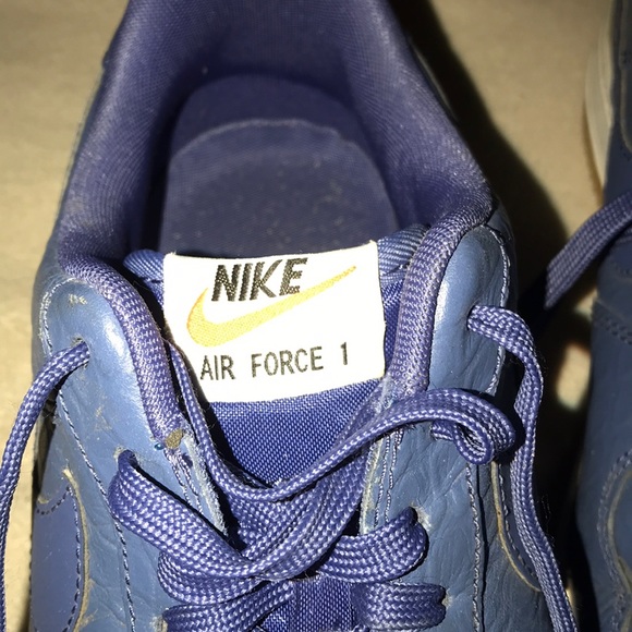 Blue Air Force ones - Picture 2 of 6